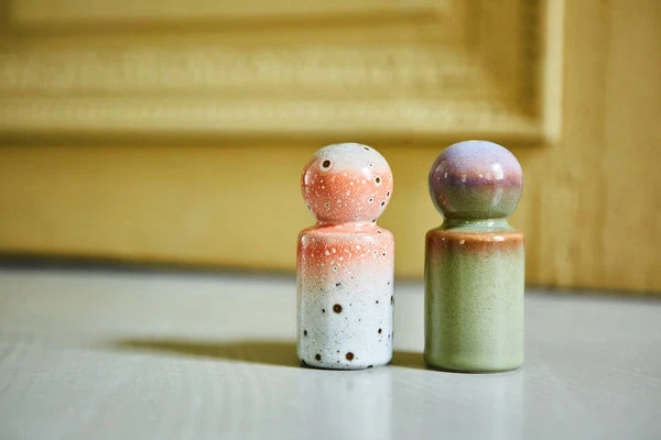 HKliving PEPER & SALT JAR, ASTEROIDS/PEAT 6 HKliving PEPER & SALT JAR, ASTEROIDS/PEAT