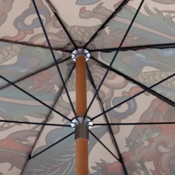 HKliving Traditional Blend Beach Umbrella