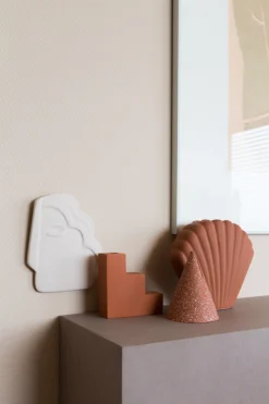 HKliving Terra Terrazzo Cone Photo Stand