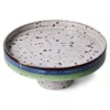 HKliving 70s Ceramics: Bowl On Base - Comet