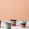 HKliving Ceramic 70s Beaker In Dunes