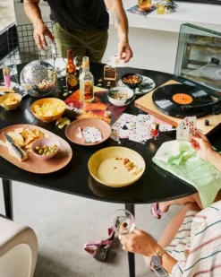 HKliving Palms Porcelain Bowl