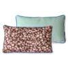 HKliving Brown Doris Printed Cushion