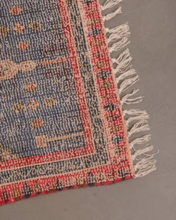 HKliving Bath Mat 60x90 Red Blue