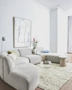 HKliving Ceramic 70 S Latte Mugs Set Of 2