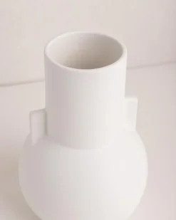HKliving Matt White Vase S