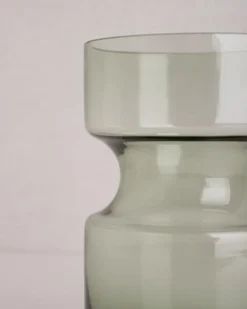 HKliving Green Glass Vase M 6 HKliving Green Glass Vase M