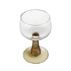 HKliving 196ml Green Swirl Wine Glass