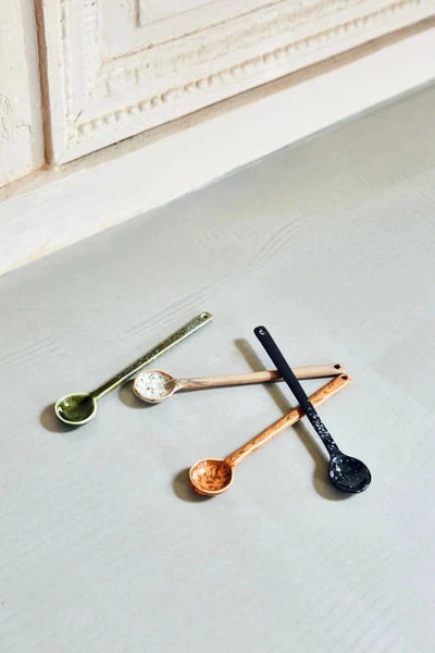 HKliving 70's Ceramics Spoon L Eris Set Of Four 5 HKliving 70's Ceramics Spoon L Eris Set Of Four