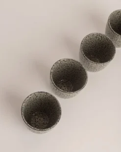 HKliving Gradient Ceramics Mug Green Set Of 4