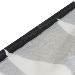 HKliving Black White Abstract Wall Hanging Artwork