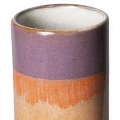 HKliving 70s Ceramics Vase XS - Sunset 12 HKliving 70s Ceramics Vase XS - Sunset