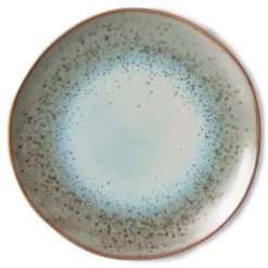 HKliving 70s Ceramics: Dinner Plates, Mineral (Set of 2)