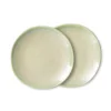 HKliving Set of 2 Pistachio Side Plates 1 HKliving Set of 2 Pistachio Side Plates