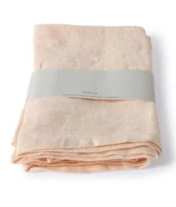 HKliving Soft Salmon Linen Napkin Set Of 2
