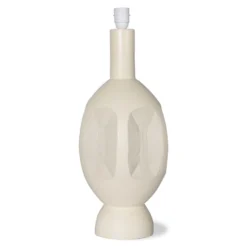 HKliving Boho Lamp Base Sand/Cream