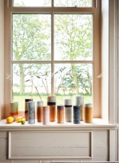 HKliving 70s Ceramics M Vase In Grain