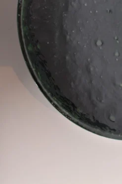 HKliving Ceramic Bowls L Dripping Green 7 HKliving Ceramic Bowls L Dripping Green