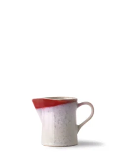HKliving Ceramic 70s Milk Jug In Frost
