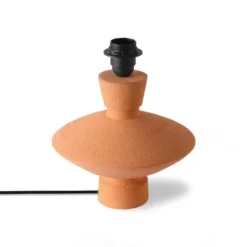 HKliving Sculptural Terracotta Lamp Base