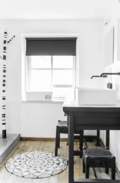 HKliving Round Bath Mat 120 Cm