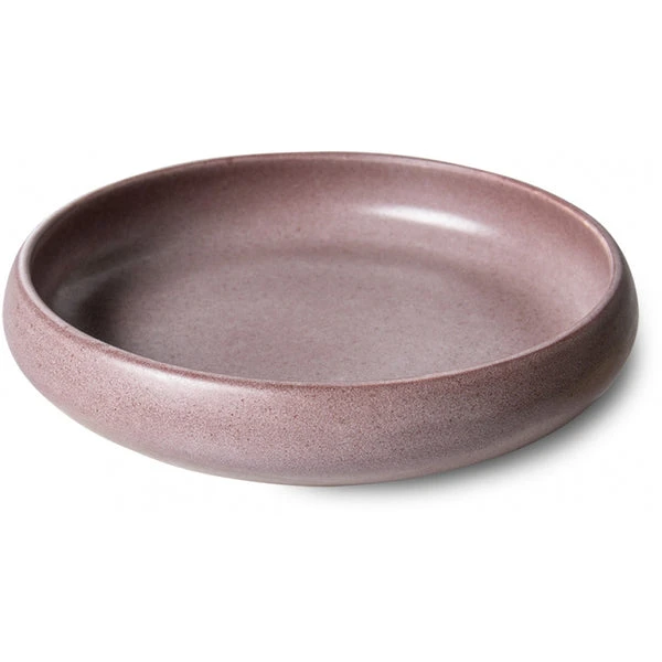 HKliving Bold & Basic Ceramics: Deep Plate Purple (Set of 2) 4 HKliving Bold & Basic Ceramics: Deep Plate Purple (Set of 2)