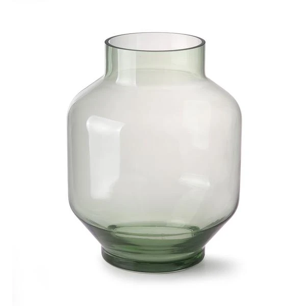 HKliving Green Glass Vase L 3 HKliving Green Glass Vase L