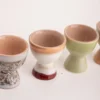 HKliving 70s Ceramic Egg Cups Set Of 4 1 HKliving 70s Ceramic Egg Cups Set Of 4