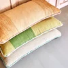 HKliving Hand Woven Wool Cushion- Natural (38x74)
