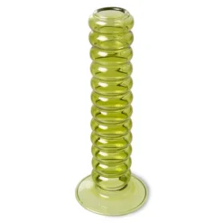 HKliving Glass Candle Holder | Large | Lime Green 8 HKliving Glass Candle Holder | Large | Lime Green