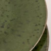 HKliving The Emeralds Dinner Plates Spotted Green Set Of 2