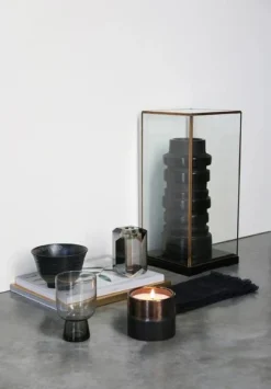 HKliving Square Glass Dome Medium