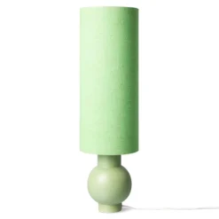 HKliving ceramic lamp base pistachio green