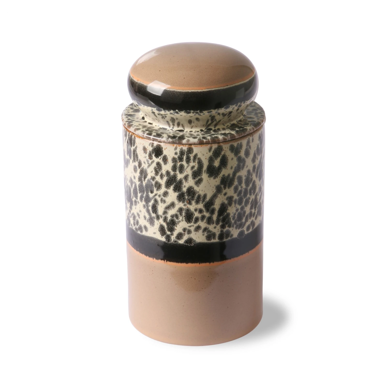 HKliving 70s Ceramics Storage Jar - Tropical 5 HKliving 70s Ceramics Storage Jar - Tropical
