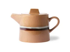 HKliving Ceramic 70's Tea Pot Stream