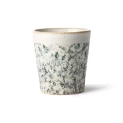 HKliving 70s Ceramics: Coffee Mug, Hail