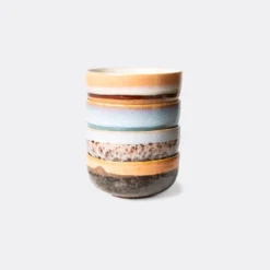 HKliving 70´S Ceramics Tapas Bowls II - Set of 4