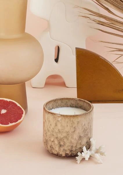 HKliving Ceramic Scented Candle Casa Fruits 6 HKliving Ceramic Scented Candle Casa Fruits