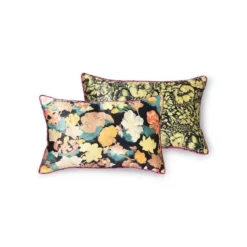 HKliving Doris Printed Cushion | Retro