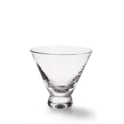 HKliving Stemless Martini Glass | Clear