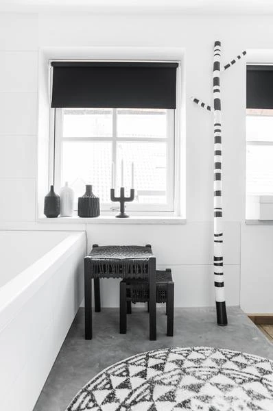 HKliving Round Bath Mat 120cm 4 HKliving Round Bath Mat 120cm