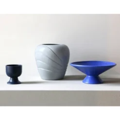 HKliving Flower Light Grey Ceramic vase 5 HKliving Flower Light Grey Ceramic vase