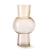 HKliving Glass Flower Vase M Peach
