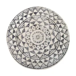 HKliving Round Bath Mat Large
