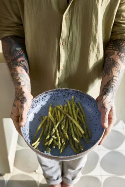 HKliving Peat 70s Ceramics Salad Bowl