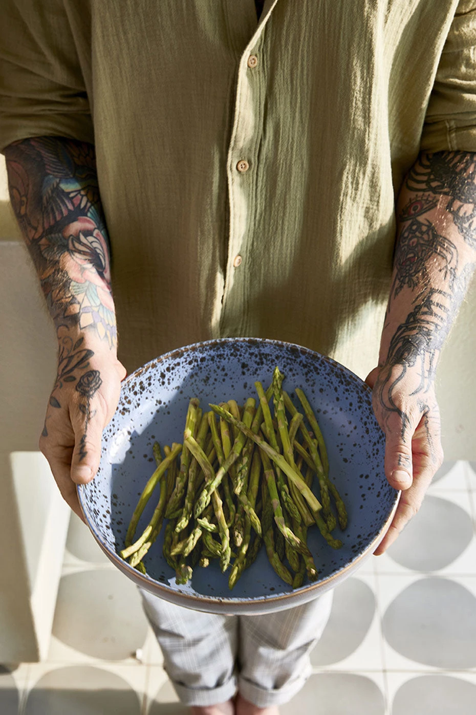 HKliving Peat 70s Ceramics Salad Bowl 3 HKliving Peat 70s Ceramics Salad Bowl