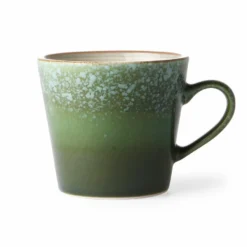 HKliving 70s Ceramics: Cappuccino Mug, Grass