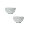 HKliving Bold & Basic Ceramics Dessert Bowls Mint Set of 2