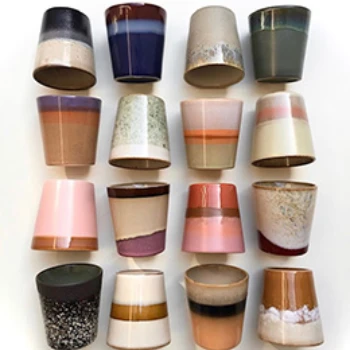 HKliving 70s Ceramics Handleless Coffee Mug - Venus 6 HKliving 70s Ceramics Handleless Coffee Mug - Venus