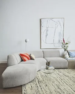 HKliving Stitched Lines Cushion